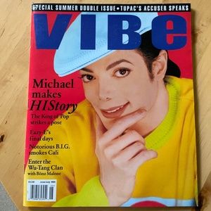 COPY - Michael Jackson Vintage VIBE Magazine June/July 1995